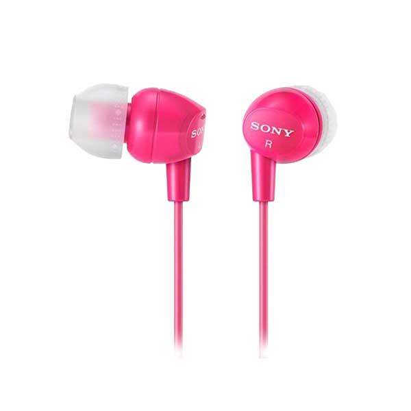 Audífonos in ear alámbricos, MDR-EX15LP, Sony, color rosado