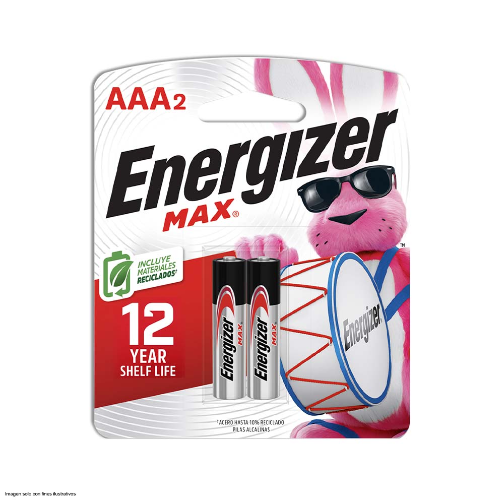Baterías alcalinas AAA Energizer Max