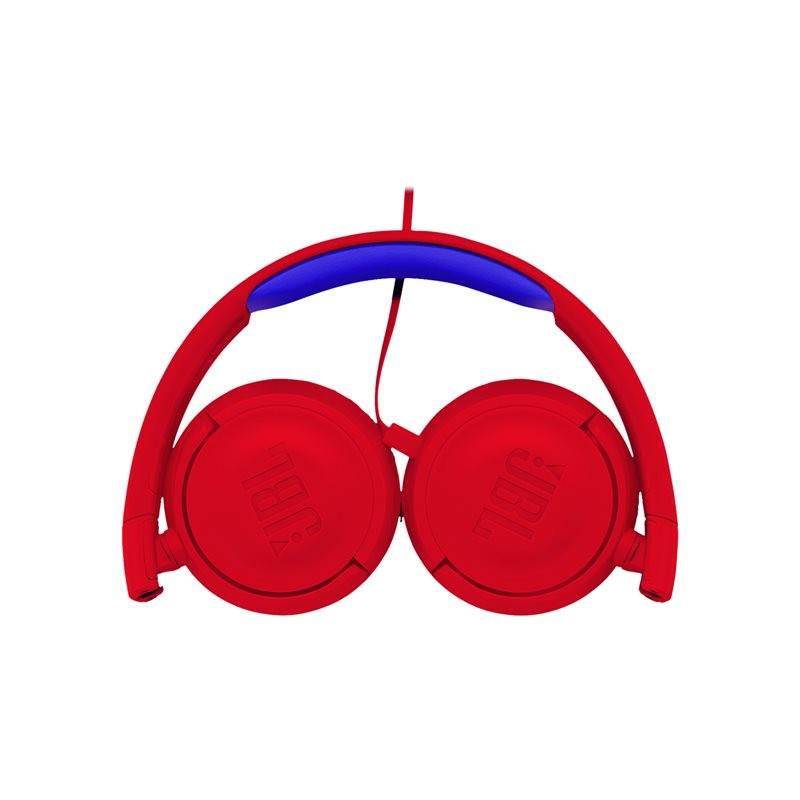 Audífonos JBL Jr300Red Over Ear Alámbrico Rojo