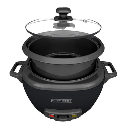 Olla arrocera 14 tazas RC514B Black & Decker color negro