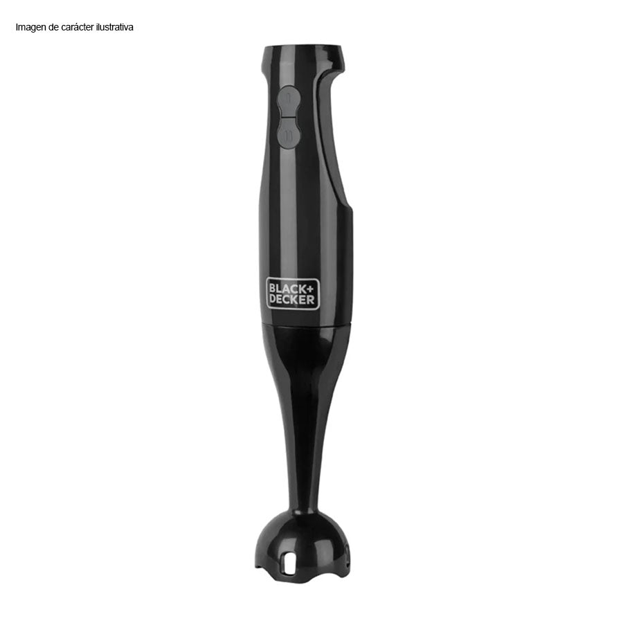 Batidora de inmersión HB2400B Black & Decker 2 velocidades200W color negro