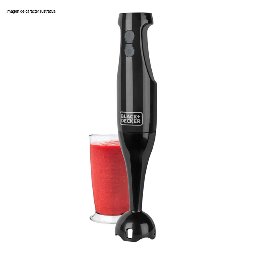 Batidora de inmersión HB2400B Black & Decker 2 velocidades200W color negro