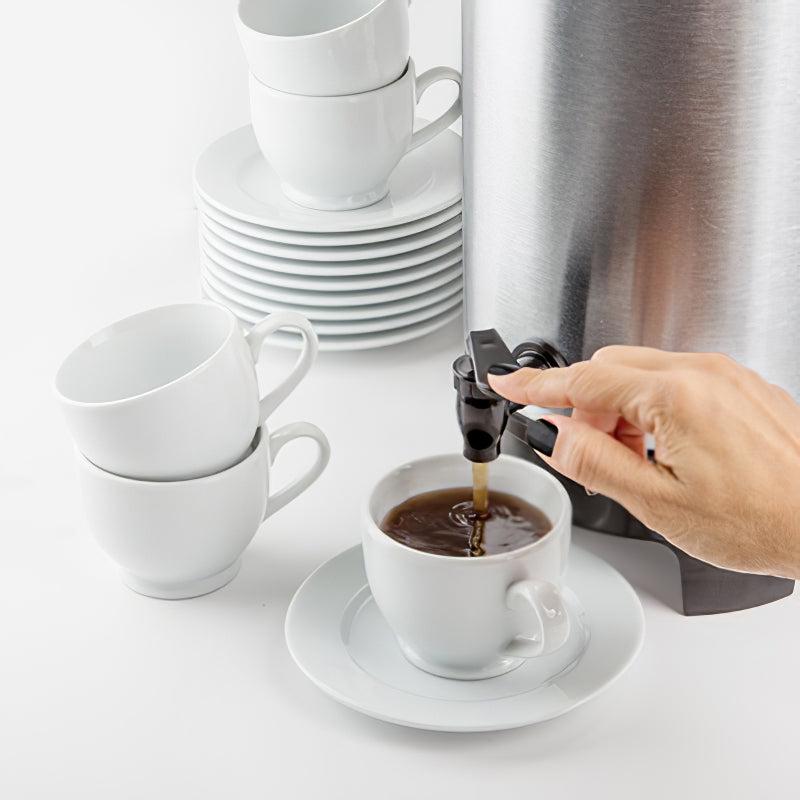 Back & Decker cafetera percolador 30 tazas CMU3000 acero inoxidable tanque de aluminio