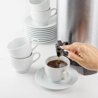 Back & Decker cafetera percolador 30 tazas CMU3000 acero inoxidable tanque de aluminio