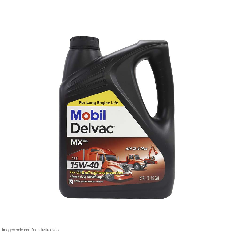 ACEITE MOBIL DELVAC 15W40 1GL CL4 PLUS