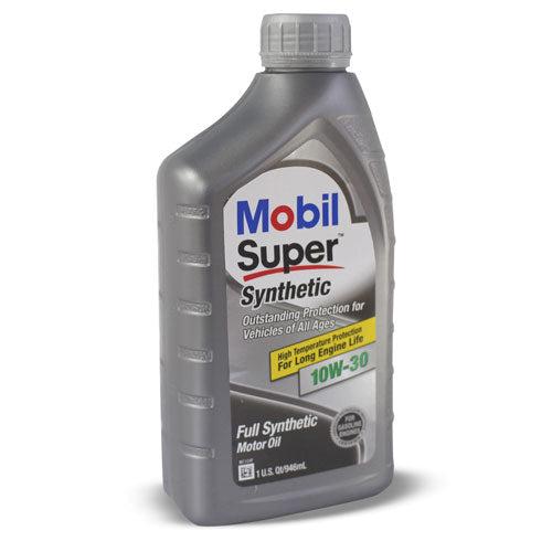 ACEITE MOBIL SUPER 10W30 SINTETICO, CODIGO SUNSYN1030-C06  946 ML