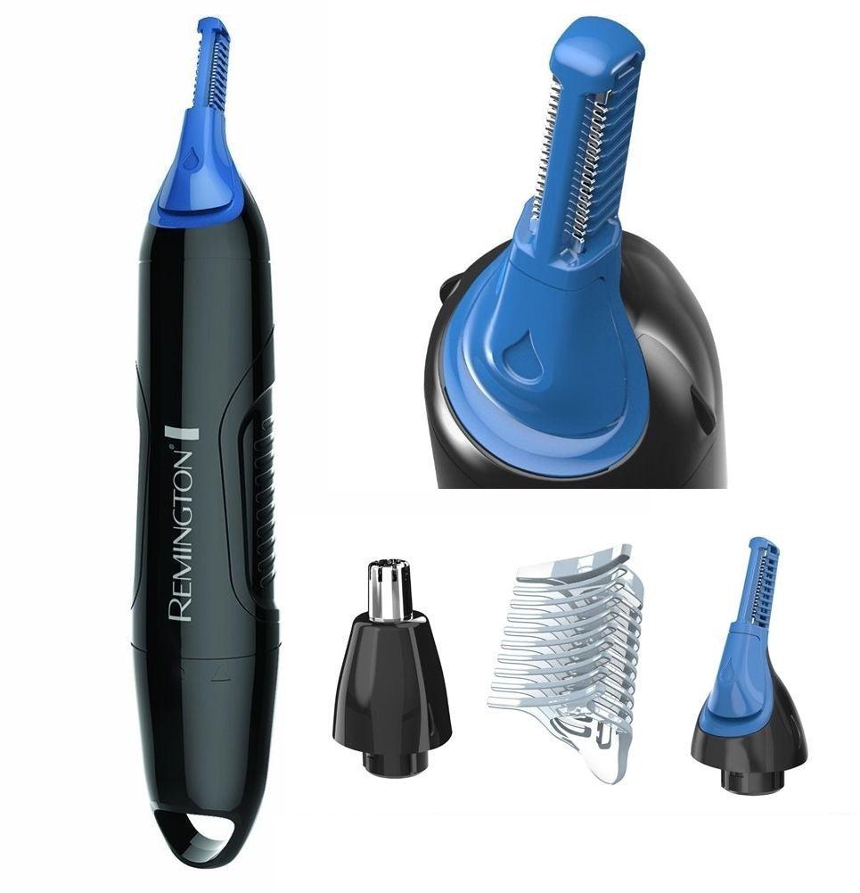 Remington Maquina Corta Cabello Barbera NE3250 Negro Trimmer Para Nariz y Oido C