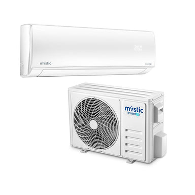 Aire acondicionado inverter split MY-INV1263 12000BTU, SEER 17, tuberia 100% cobre, protección anticorrosiva Dual Golden Finn, filtro de salud anti bacterial.