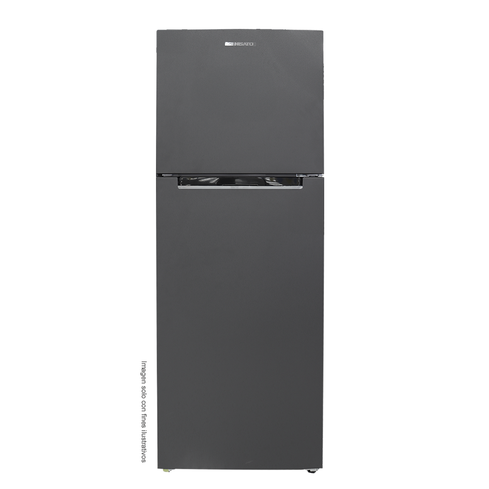 Refrigeradora NISATO 12.2pc NRF-317NFSSHM Top Mount