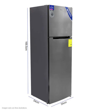 Refrigeradora 9pc Top Mount NRF-287SSMH/SSLM Inverter Nisato