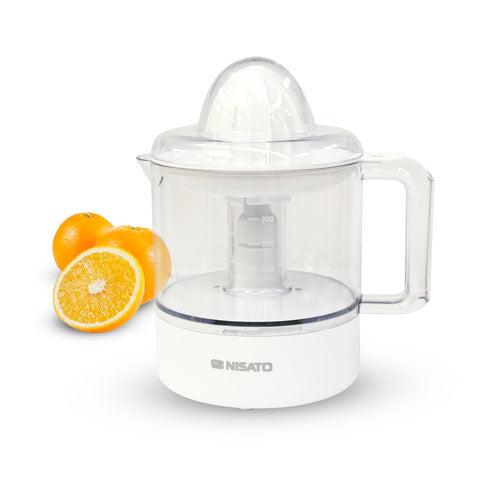 Nisato Procesador de Alimento Exprimidor 30 Watts NEJ-3001DL Blanco 1 Litro Contro