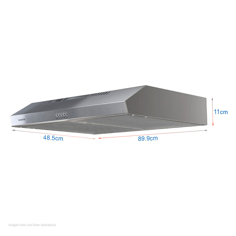 Extractor de grasa compacto, 30”, NPE-77XDM, Nisato