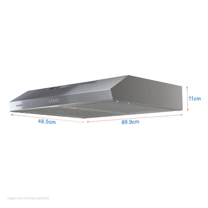 Extractor de grasa compacto, 30”, NPE-77XDM, Nisato