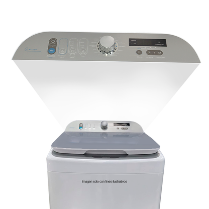 Lavadora automática 19kg NWMA-1901DM  Nisato, tambor de acero inoxidable