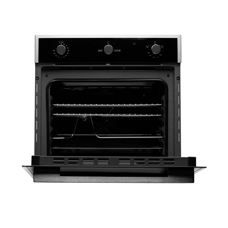 Horno empotrable 24" a gas Europa 60 Drija color negro 110v