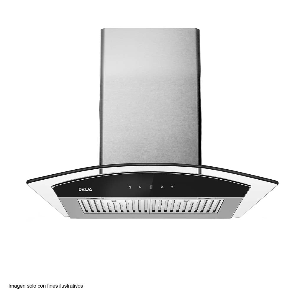 Extractor de grasa 30" DRIJA PRISMA TOUCH 76 filtro de aluminio
