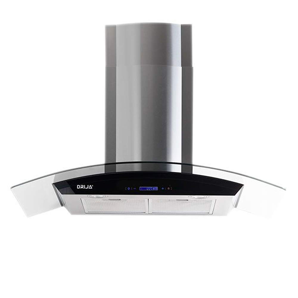 Extractor de grasa 36" campana pared prisma touch 90 DRIJA filtros de aluminio