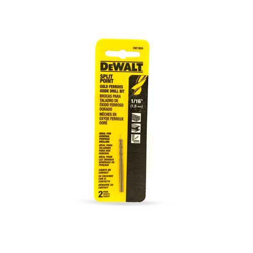 DEWALT BROCAS METAL 1/16