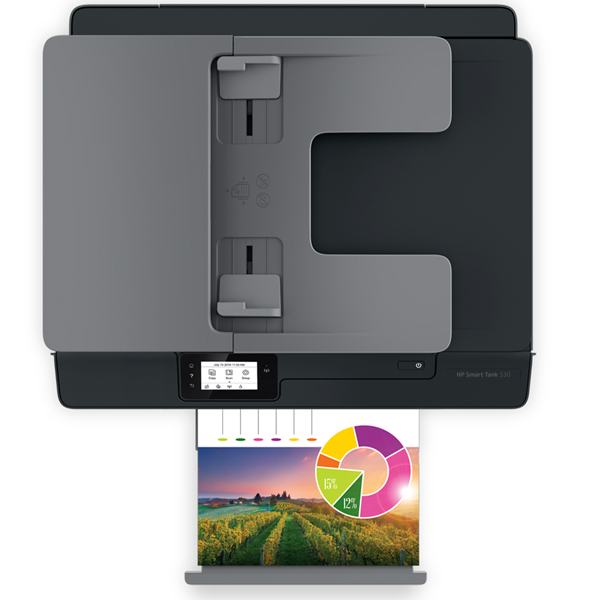 Impresora Multifuncional HP Smart Tank 530 Wi-Fi Bluettoth ADF