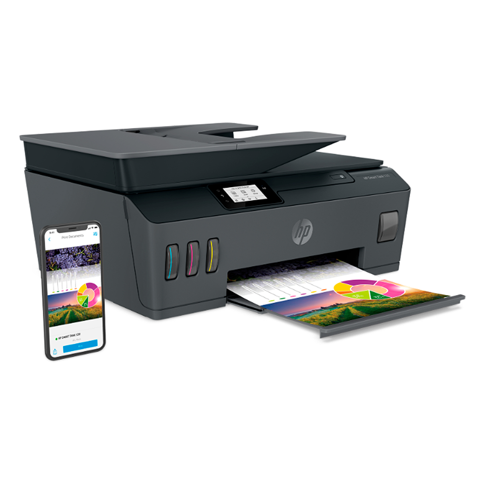 Impresora Multifuncional HP Smart Tank 530 Wi-Fi Bluettoth ADF
