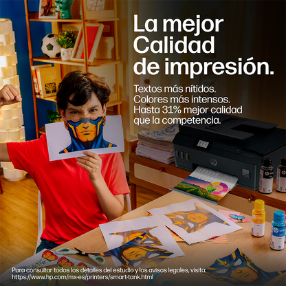 Impresora Multifuncional HP Smart Tank 530 Wi-Fi Bluettoth ADF