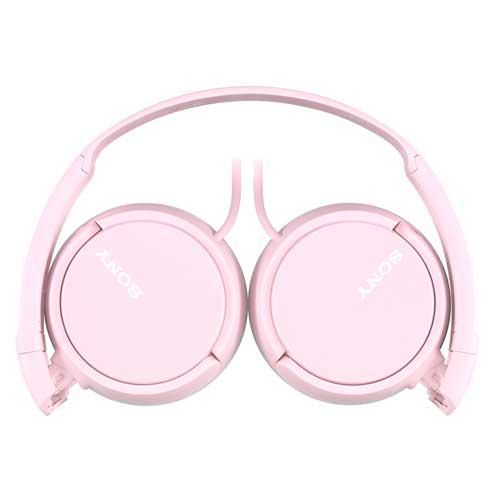 Audífonos over ear alámbricos, MDR-ZX110, Sony, color rosado
