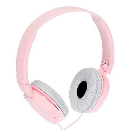 Audífonos over ear alámbricos, MDR-ZX110, Sony, color rosado