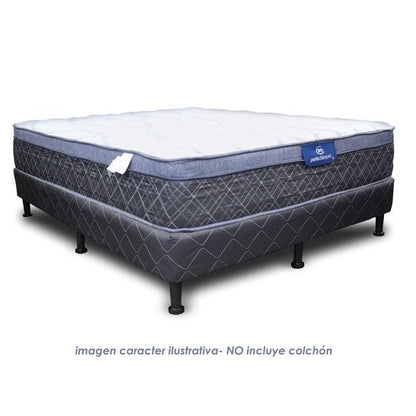 Box Spring, Queen, 60" × 80", I-5042, Serta