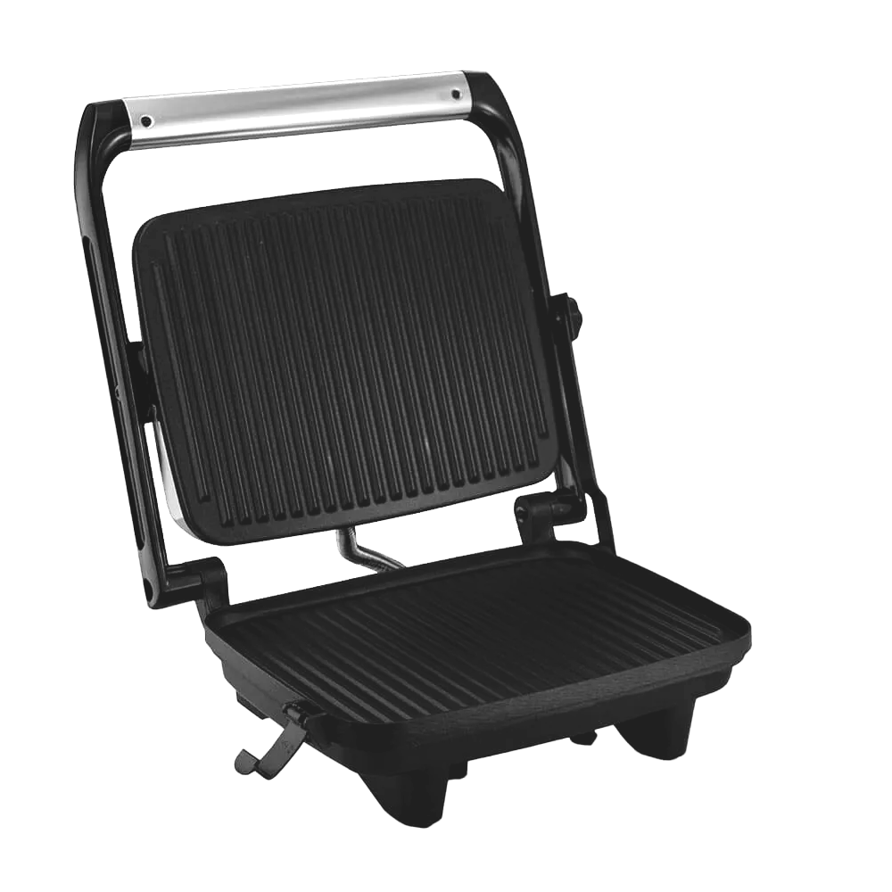 Sandwichera Panini CKSTPA2880 Oster, altura ajustable acero inoxidable