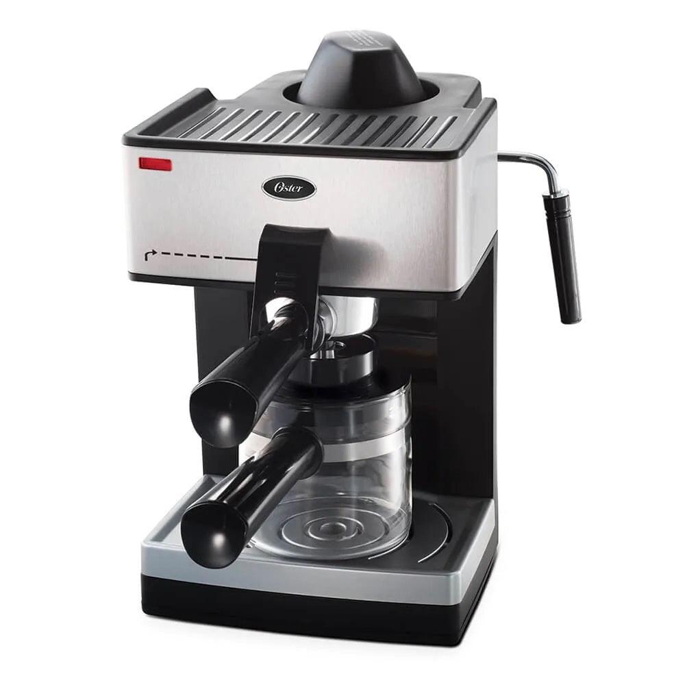 OSTER CAFETERA MAQUINA DE ESPRESSO 4 TAZAS  EOSTBVSTEM3299 ACERO INOXIDABLE ESPRESS