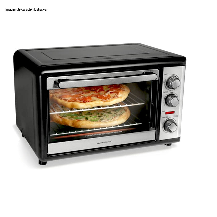 Tostahornos convencional HB31108 Hamilton Beach  rostizador  9 rebanadas