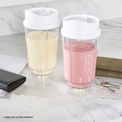 Licuadora personal 14oz HB51101G Hamilton Beach color blanco