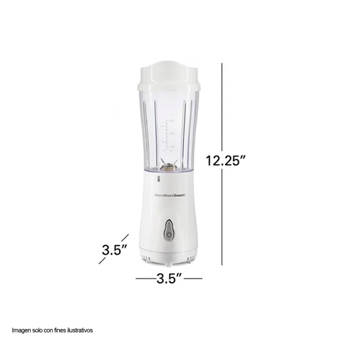Licuadora personal 14oz HB51101G Hamilton Beach color blanco