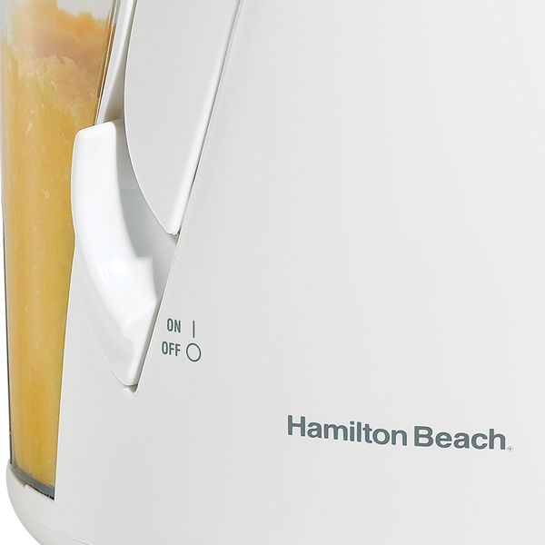 HAMILTON BEACH EXTRACTOR DE JUGO 350 WATTS HB67800 BLANCO
