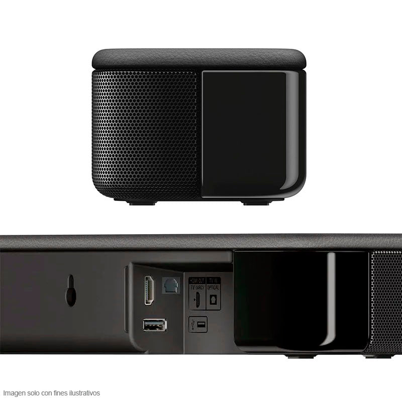 Barra de sonido HT-S100F 120W 2 canales Sony