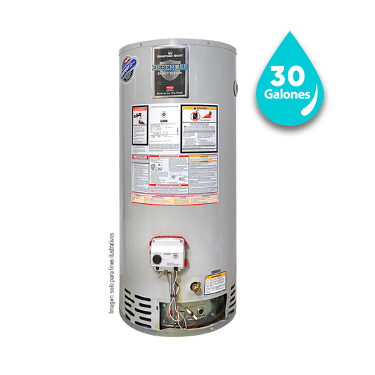 Calentador a gas 30gl R-2-30S6X Bradford White