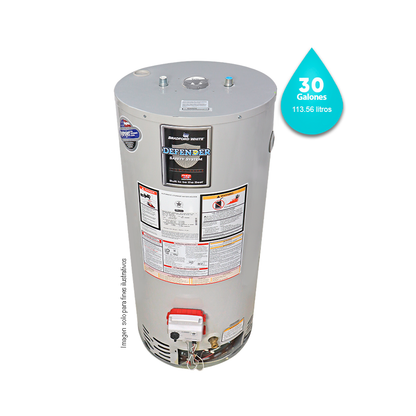Calentador a gas 30gl R-2-30S6X Bradford White