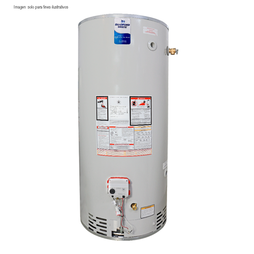 Calentador de agua a gas de 100gl. RG-2-100H6 BRADFORD WHITE