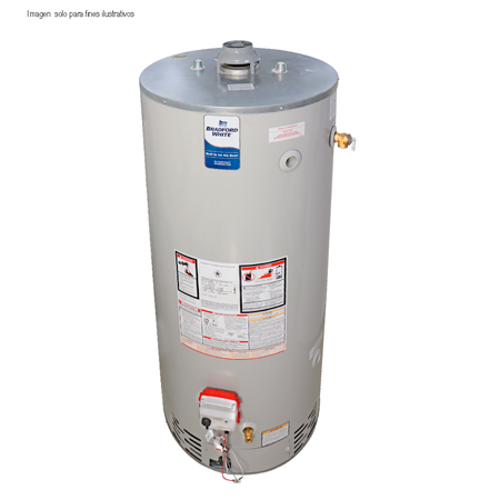 Calentador de agua a gas de 100gl. RG-2-100H6 BRADFORD WHITE