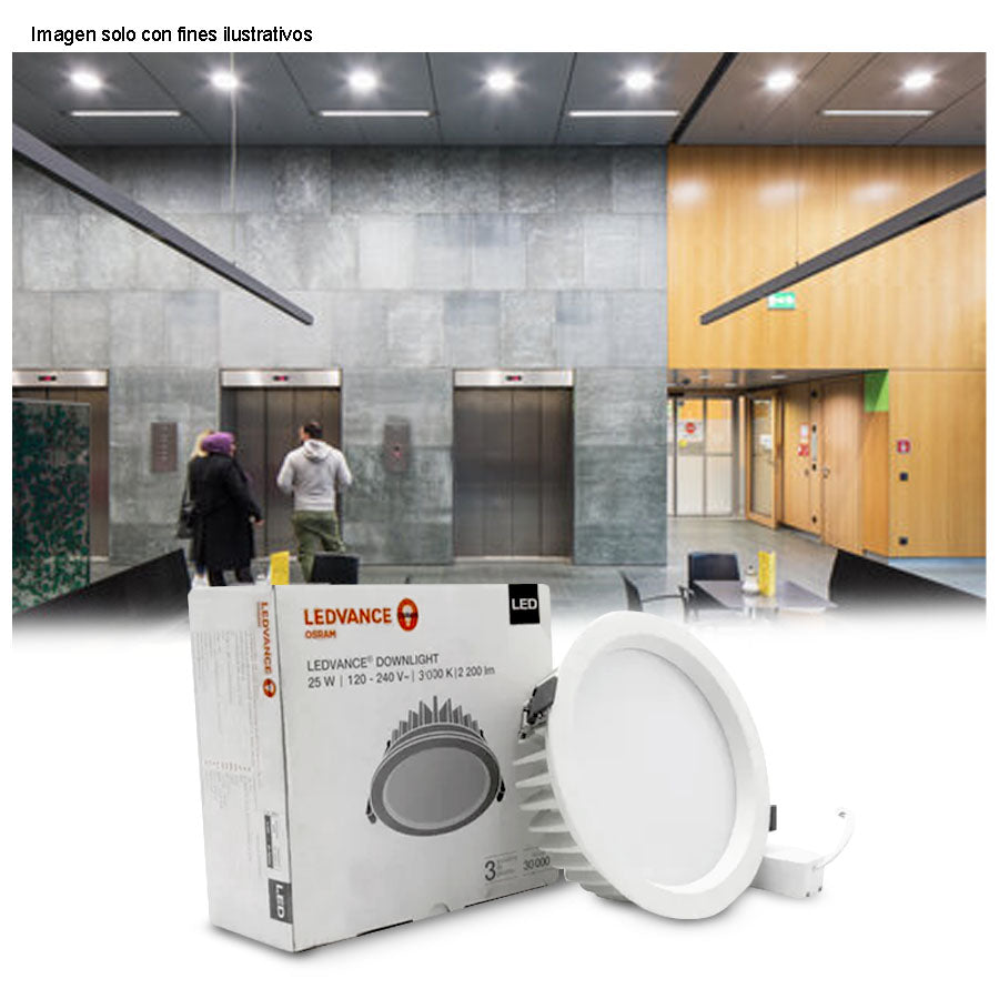 Lámpara comercial led OSRAM LEDVANCE DOWNLIGHT 82880