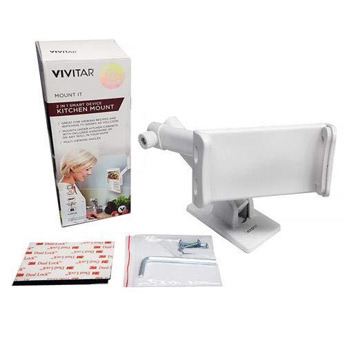 SOPORTE DE PARED PARA TABLET BLANCO MARCA VIVITAR VIV-LWM-50SW