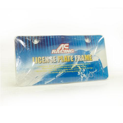 COBERTOR PLASTICO DE PORTA PLACA TRANSPARENTE  MODELO: AC88018