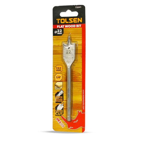 TOLSEN  BROCAS MADERA 7/8