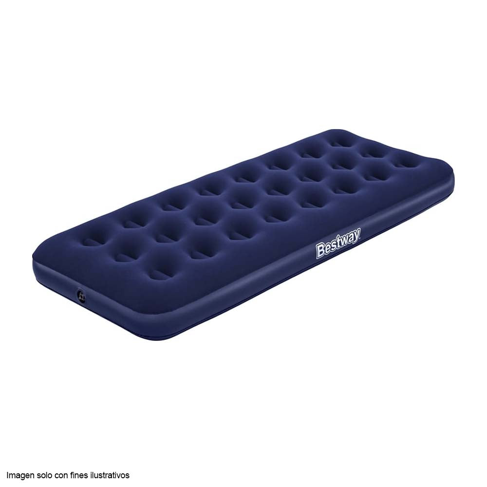 Colchón inflable Single 67000 Bestway tamaño 73" X 30"
