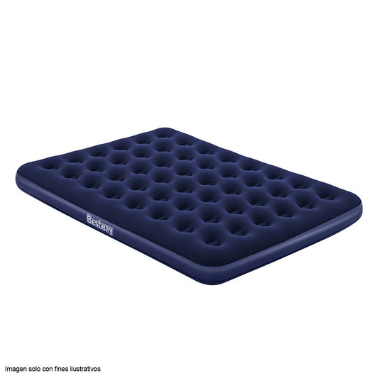 Colchón inflable 67003 tamaño Queen 80x60 pulgadas, superficie flocada