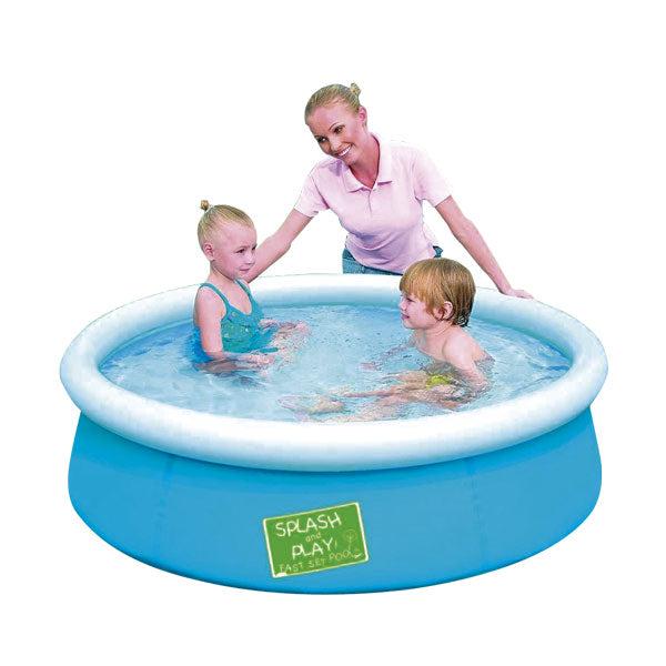 Piscina inflable 57241 redonda para niños de 2 años en adelante 5 X 15" en colores.