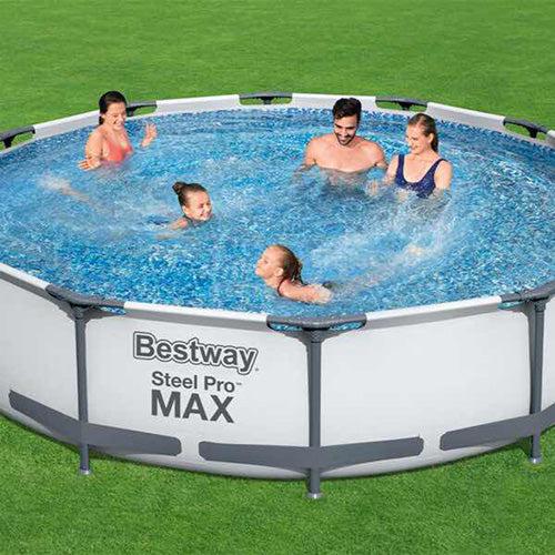 Piscina con marco de metal 56597 BESTWAY