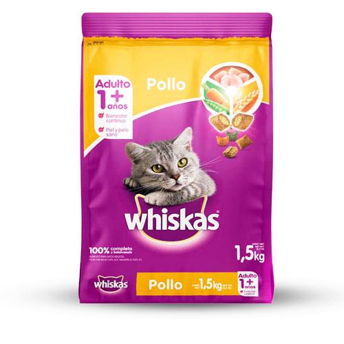 Whiska Pollo Mex.12X1.5Kg