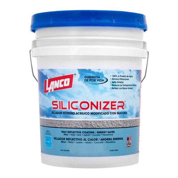 Lanco Pintura Linea Siliconizer Rojo Teja 5 Galones