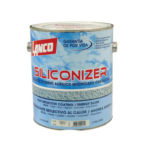 LANCO PINTURA LINEA SILICONIZER ROJO TEJA GALON